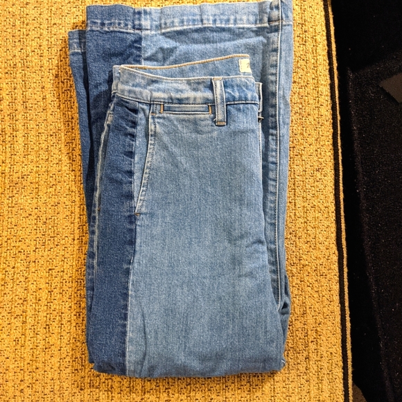 Madewell Denim - LAST CHANCE. Madewell Wide Leg Crop
